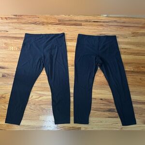 Bundle of 2 Athleta Black Performance Leggings